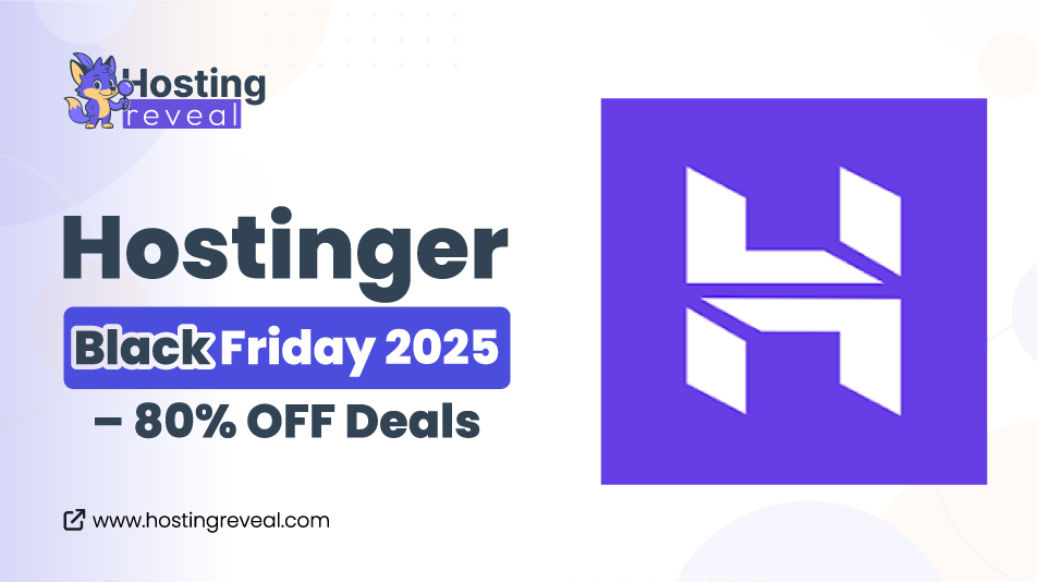 Hostinger Black Friday 2025 – 80% OFF Deals