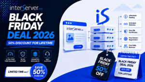 InterServer Black Friday Deal 2026: 50% Discount For Lifetime
