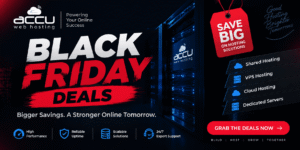 AccuWeb Hosting Black Friday Deals 2026: Save Up to 71% on Hosting Plans!