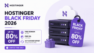 Hostinger Black Friday 2026 – 80% OFF Deals