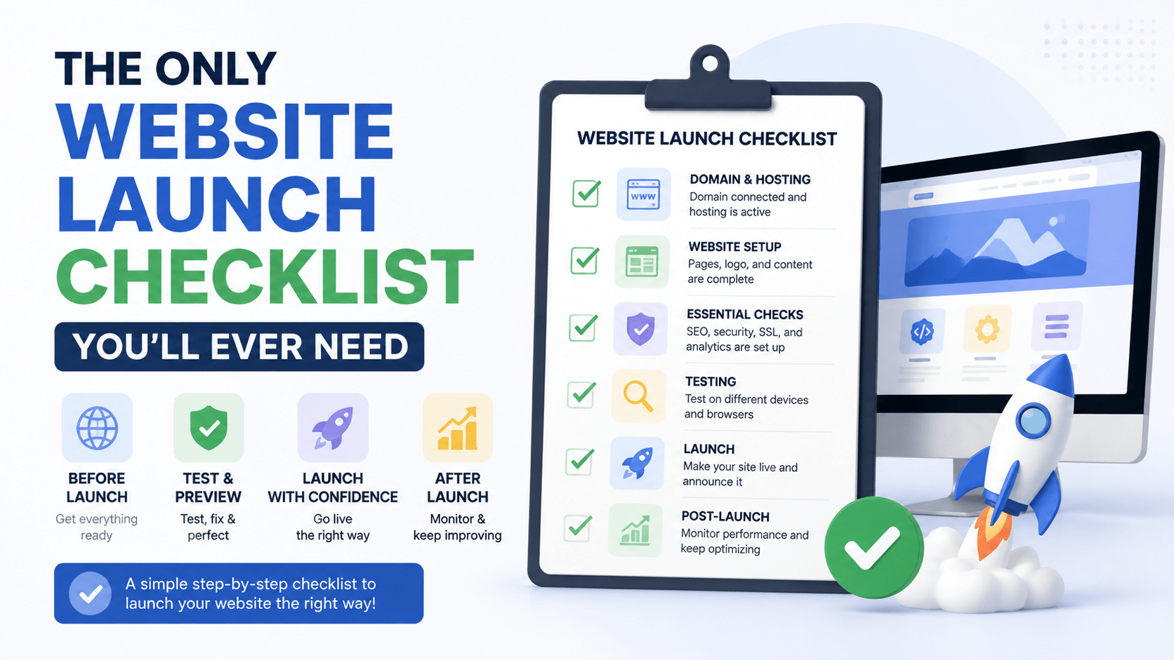 The Only Website Launch Checklist You’ll Ever Need