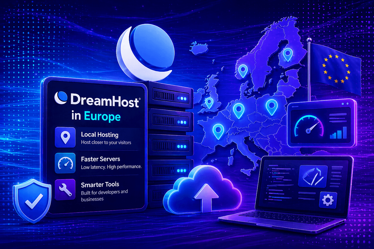 DreamHost in Europe: Local Hosting, Faster Servers, and Smarter Tools 1 DreamHost in Europe: Local Hosting, Faster Servers, and Smarter Tools