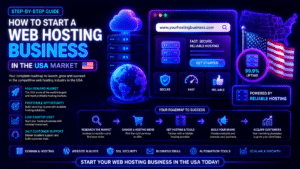 How to Start a Web Hosting Business in the USA Market (2026 Guide) 