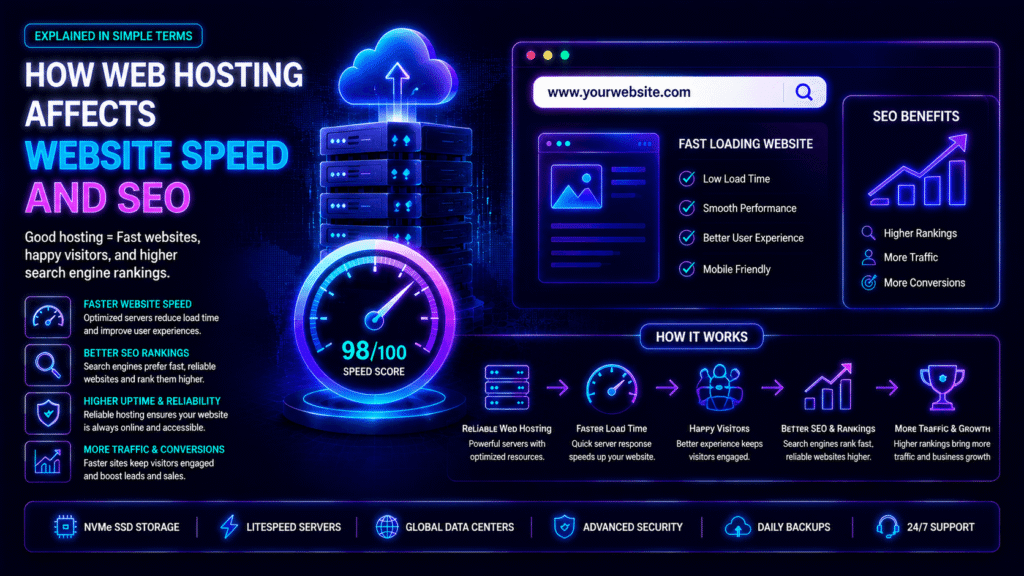 How Web Hosting Affects Website Speed and SEO 