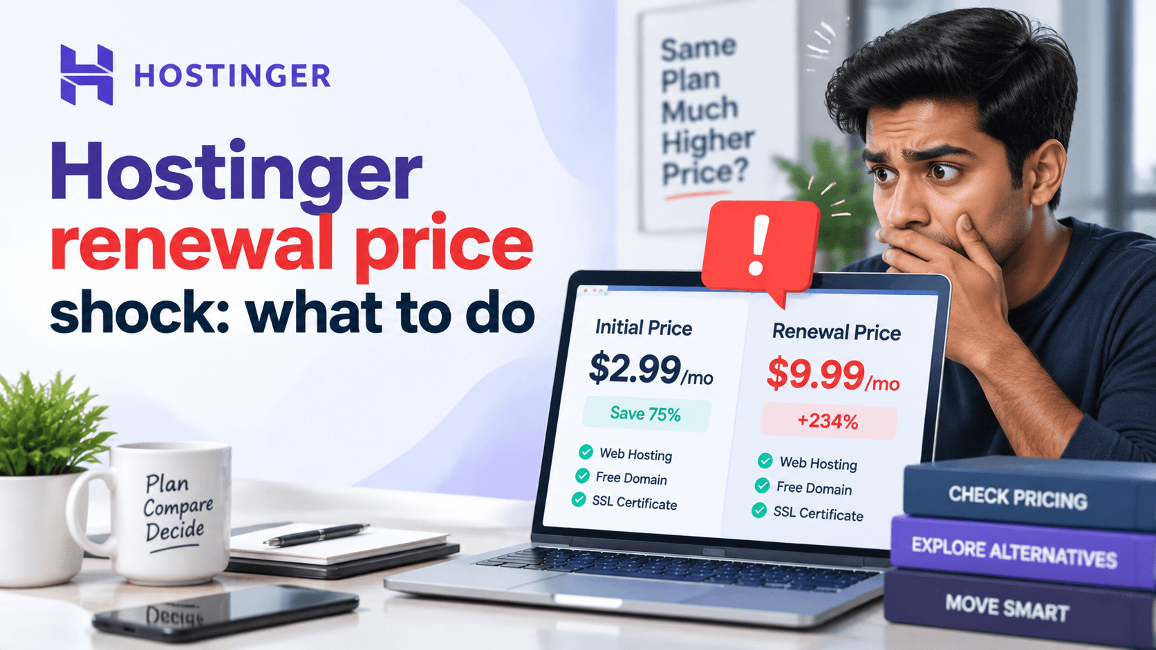 Hostinger renewal price shock: what to do