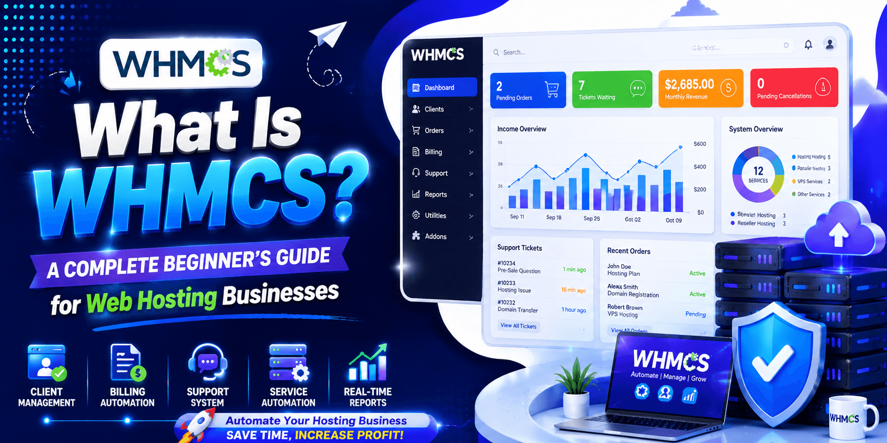 What Is WHMCS? A Complete Beginner’s Guide for Web Hosting Businesses