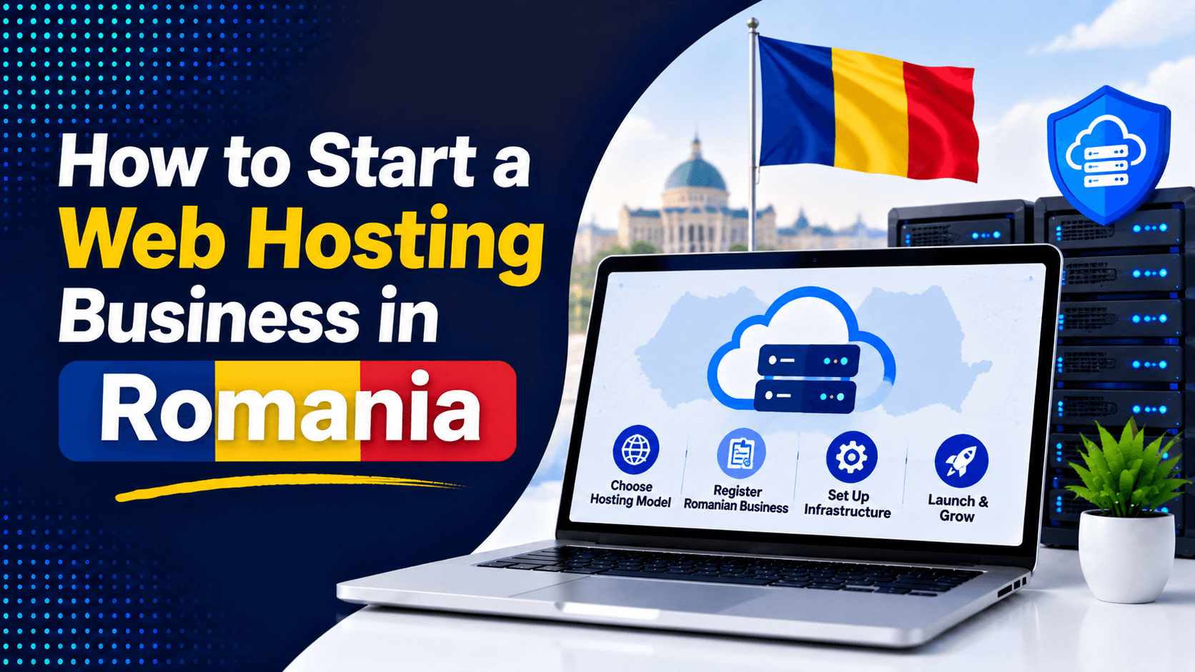 How to Start a Web Hosting Business in Romania