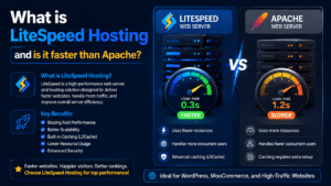 What is LiteSpeed hosting and is it faster than Apache?