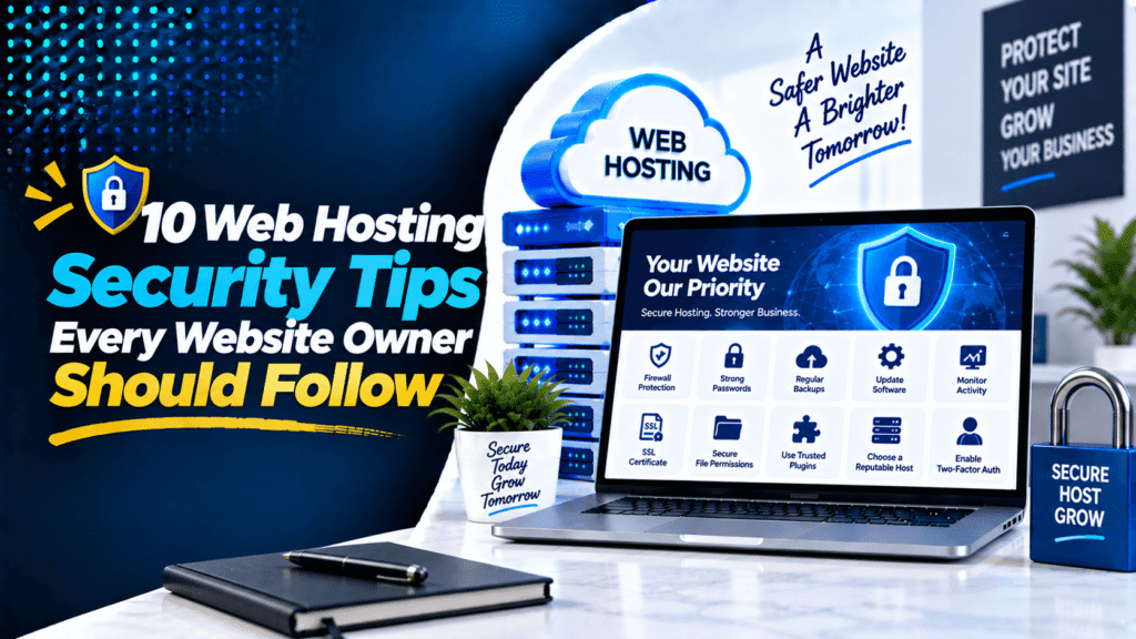 10 Web Hosting Security Tips Every Website Owner Should Follow