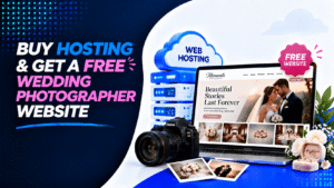 Buy Hosting & Get a Free Wedding Photographer Website