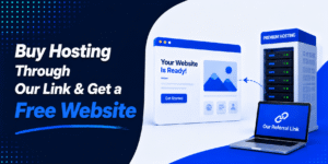 Buy Hosting Through Our Link & Get a Free Website