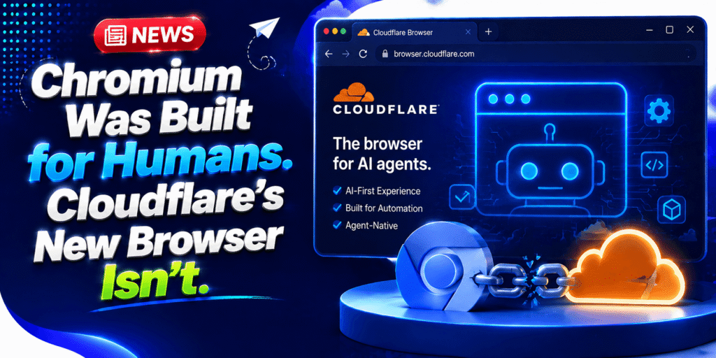 Chromium Was Built for Humans. Cloudflare’s New Browser Isn’t.