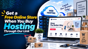 Get a Free Online Store When You Buy Hosting Through Our Link