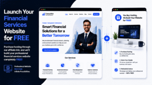 Launch Your Financial Services Website for Free