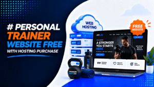 Personal Trainer Website Free with Hosting Purchase