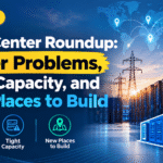 Data Center Roundup: Power Problems, Tight Capacity, and New Places to Build