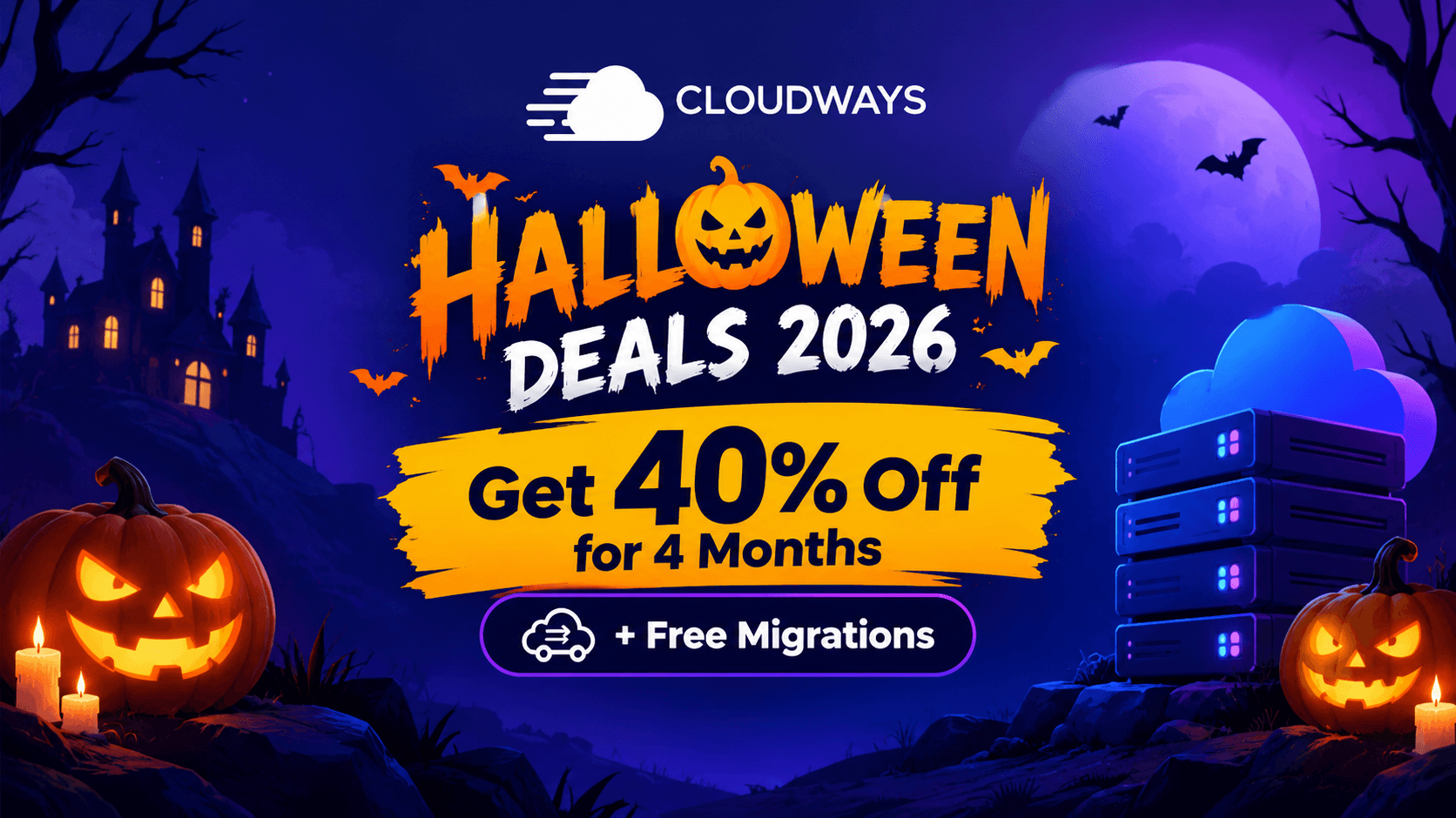 Cloudways Halloween Deals 2026: Get 40% Off for 4 Months + Free Migrations 2 Cloudways Halloween Deals 2026 1