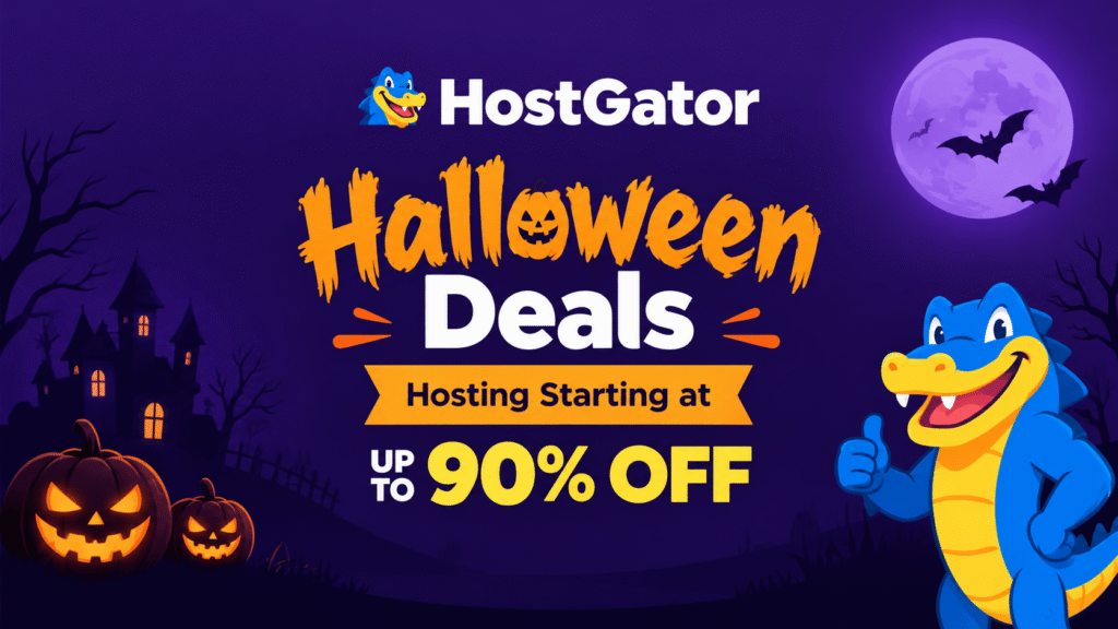 Hostgator Hosting Halloween Deals 2026: Best Hosting Discounts & Coupon Codes